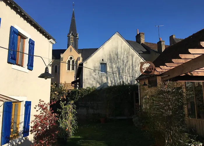 40m² Lumineux Avec Cuisine Equipee, Wi-fi Gratuit, Proche Mairie Et Eglise A Fay - Fr-1-410-301 Fay (Sarthe)